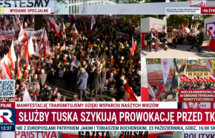 Manifestacja pod Trybunałem Konstytucyjnym