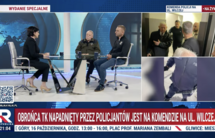Adam Borowski i Robert Bąkiewicz ostro skomentowali w Republice działania policji wobec protestujących przed Trybunałem Konstytucyjnym
