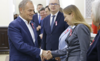 Donald Tusk i Katarzyna Pełczyńska-Nałęcz