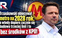 Warszawskie metro a KPO. Skąd pieniądze i co z obietnicami Trzaskowskiego