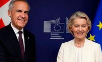 Mark Carney i Ursula von der Leyen