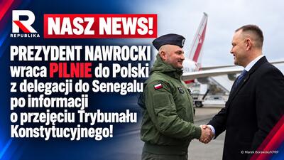 Prezydent zawraca do Polski
