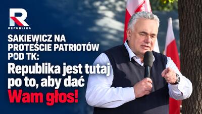 Tomasz Sakiewicz wzywa do dalszej, aktywnej obrony Trybunału Konstytucyjnego!
