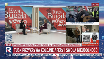 Ewa Zajączkowska-Hernik w Republice o Tusku i cenzurze internetu