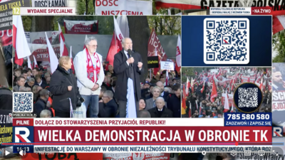 Macierewicz wzywa do wielkiej mobilizacji Polaków przed Marszem Niepodległości. „Niech nas będzie milion ludzi!”