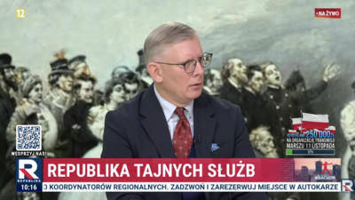 Cenckiewicz w Republice ostrzega przed nowym układem z Rosją: „Polska może budować pokój, ale tylko przez swoją siłę”