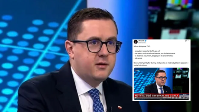 Żarty Motyki z prezydenta Nawrockiego w TVP w likwidacji. Internauci oburzeni: „Niewiarygodne, że można zostać ministrem”