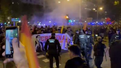 demonstracje w Hiszpanii
