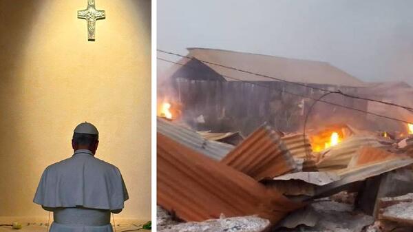 papież Leon XIV potępił atak na chrześcijan