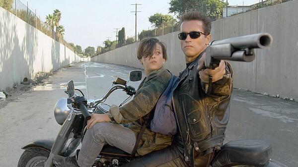 kadr z filmu Terminator 2