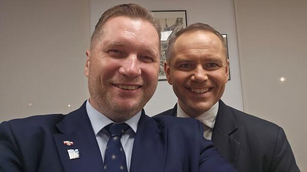 Przemysław Czarnek i Karol Nawrocki