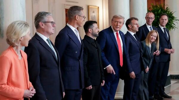liderzy europejscy w Białym Domu