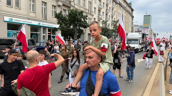 Marsz w rocznicę wybuchu Powstania Warszawskiego