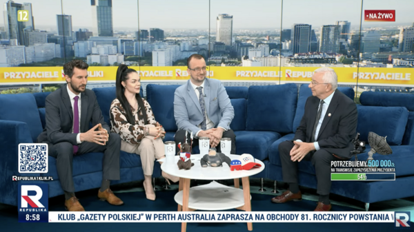 Krzysztof Lipiec w Republice