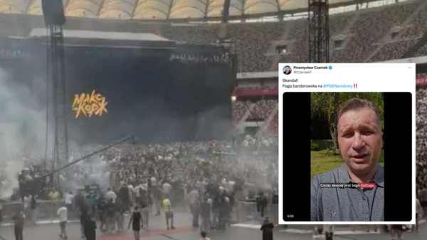 Przemysław Czarnek o skandalu na PGE Narodowym