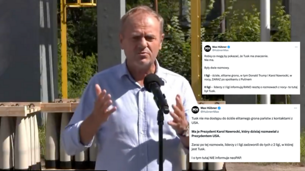 Internauta obnażył wpływy Tuska