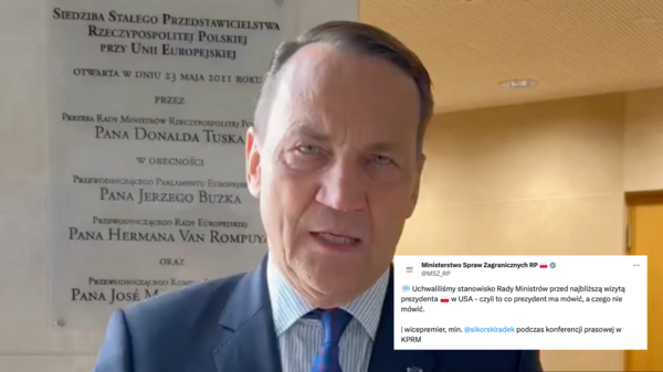 Rząd Tuska chce kierować Nawrockim