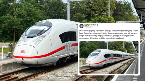 Internauci o niemieckich pociągach ICE