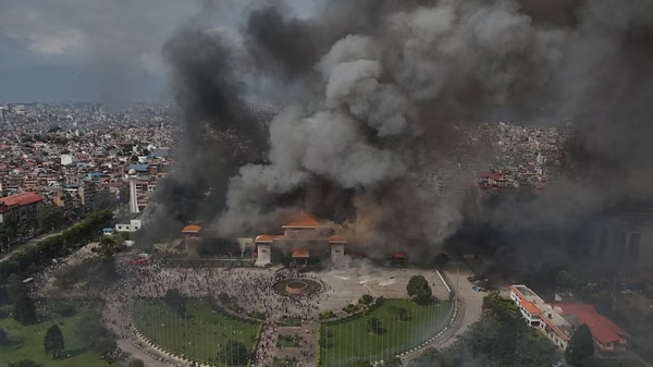 protesty w Nepalu