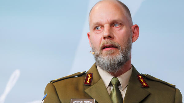 estoński generał Andrus Merilo