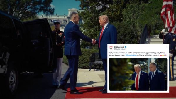 Film o spotkaniu Nawrocki-Trump