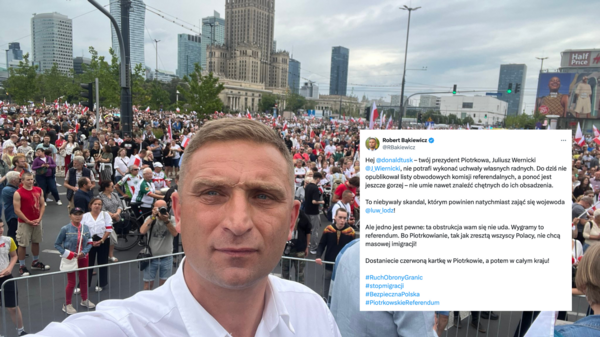 Bąkiewicz: Skandal w Piotrkowie z referendum