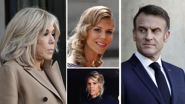 Brigitte Macron, Tiphaine Auzière i Emmanuel Macron