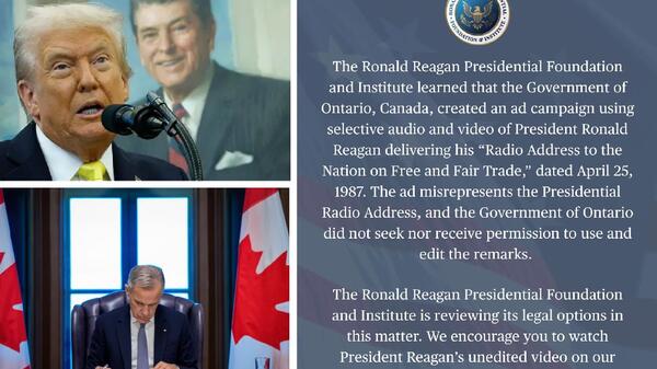 Donald Trump i Ronald Reagan