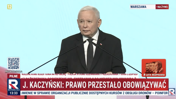 Kaczyński i Błaszczak podsumowali dwa lata rządów Tuska