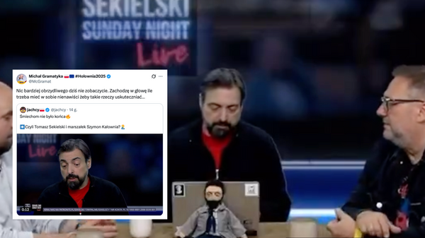 Sekielski obraża Hołownię