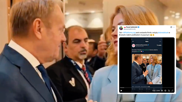 Wideo PO z Tuskiem i wulgarnym podkładem: „Platforma serio to zrobiła”