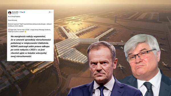 WP: błędy, półprawdy, zaniedbania. Co naprawdę działo się ze strategiczną działką dla CPK