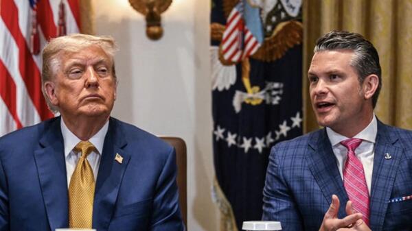 Donald Trump i Pete Hegseth