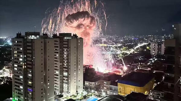 eksplozja w Sao Paolo
