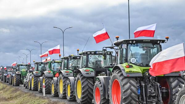 protest rolników/zdjęcie poglądowe