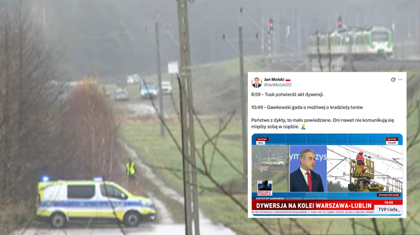 Internauci krytykują słowa Krzysztofa Gawkowskiego o sytuacji na torach pod Życzynem