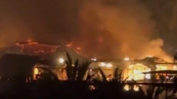 pożar klubu nocnego w Goa