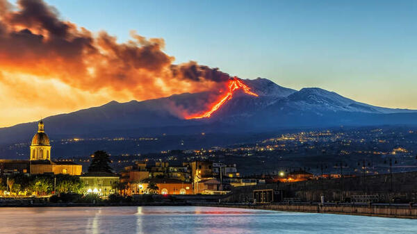 lawa wulkanu Etna