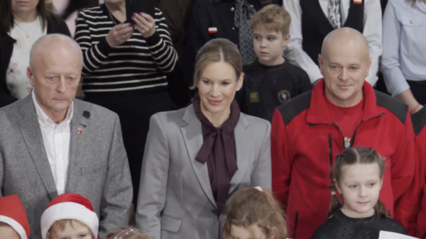 Marta Nawrocka z wizytą w Chociwlu