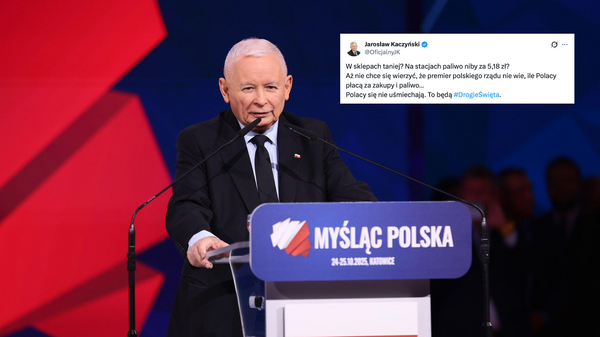 Jarosław Kaczyński krytykuje drożyznę przed świętami