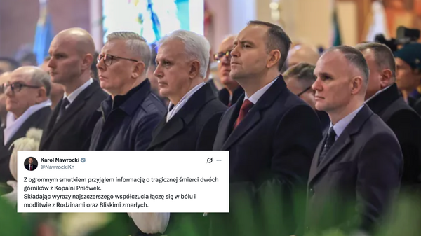 Nawrocki składa kondolencje po tragedii w Pniówku