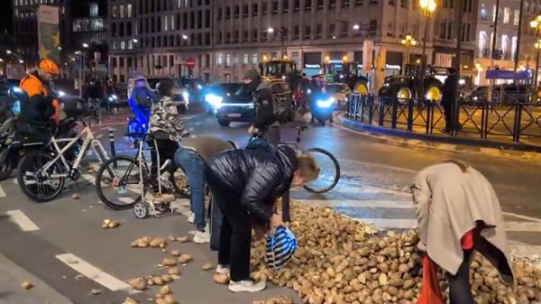ziemniaki na ulicy