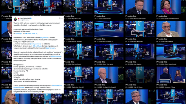 Jabłoński ostro o TVP w likwidacji