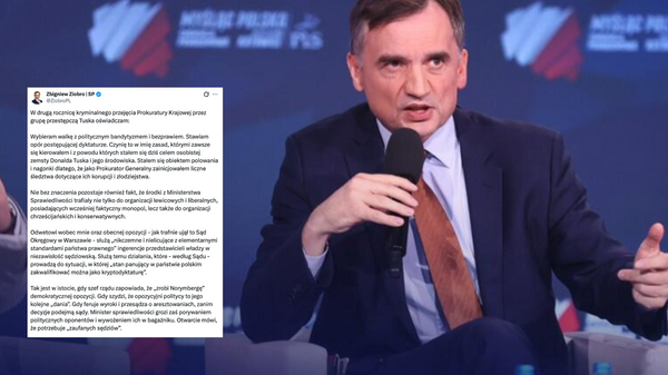 Reakcja Ziobry na azyl