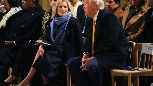 Jill Biden i Donald Trump
