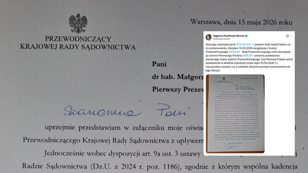 Pawełczyk-Woicka rezygnuje z funkcji przewodniczącej KRS