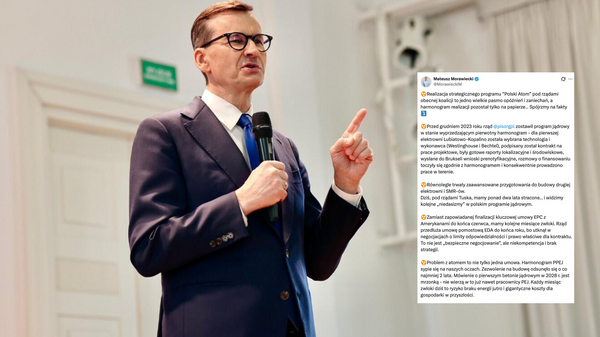 Morawiecki alarmuje ws. atomu. „Mamy ponad dwa lata stracone”