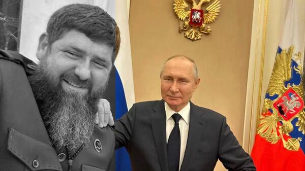 Ramzan Kadyrov i Putin