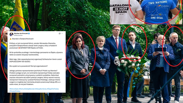 Burza wokół uroczystości na Śląsku. Kroczek pyta o udział środowisk separatystycznych