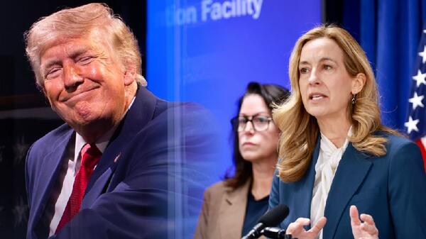 Donald Trump i Mikie Sherrill